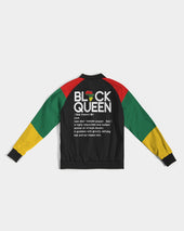 Black Queen Definition Women's BOMBER JACKET