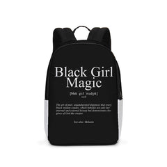Black Girl Magic Large Book Bag - King Nation Apparel