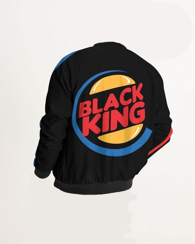 Black King ADULT BOMBER JACKET - King Nation Apparel