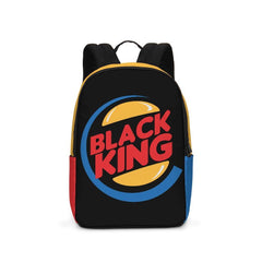 Black King Large Book Bag - King Nation Apparel