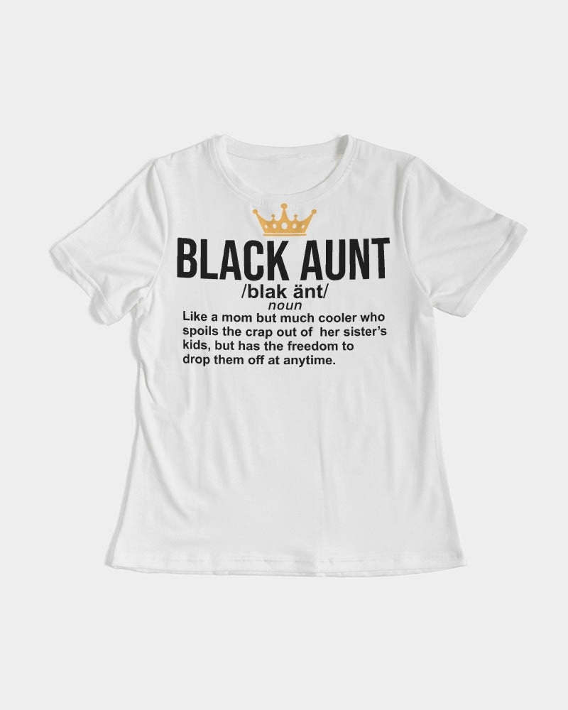 Black Aunt Women T-Shirt