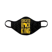 Educated Black King Face Mask