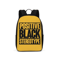 Positive Black Stereotype Large Book Bag - King Nation Apparel