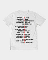 SAY THEIR NAMES AND NEVER FORGET UNISEX T-SHIRT